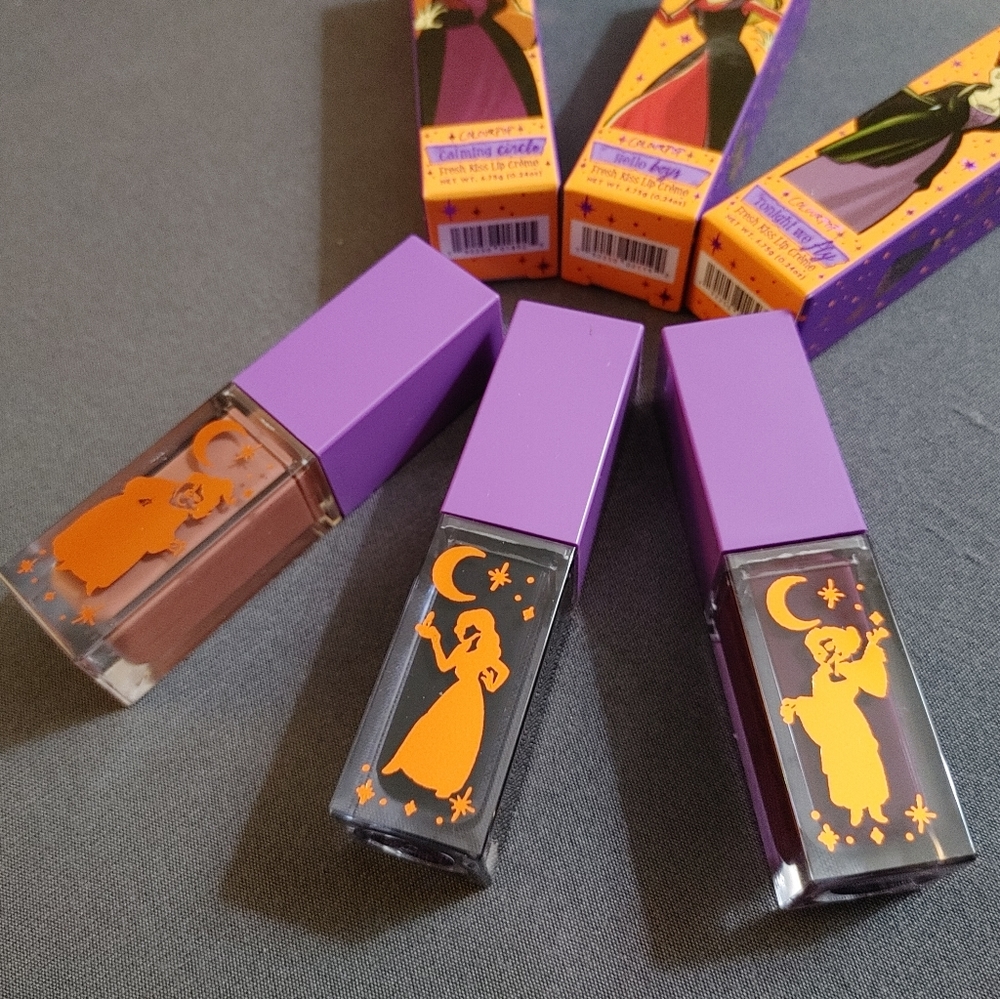 Colourpop LIMITED EDITION Hocus Pocus Fresh Kiss Lip Crème Set